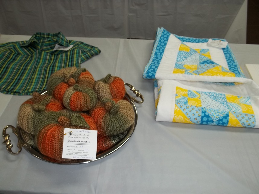 Chemise, Citrouilles au crochet et Courte-pointe