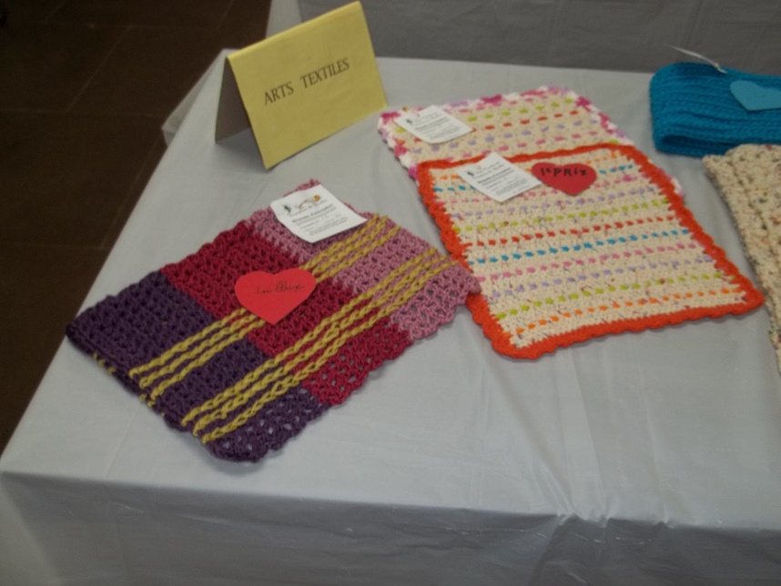Napperons au crochet tissé
