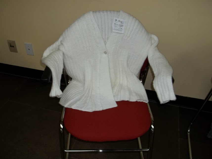 Veste au tricot