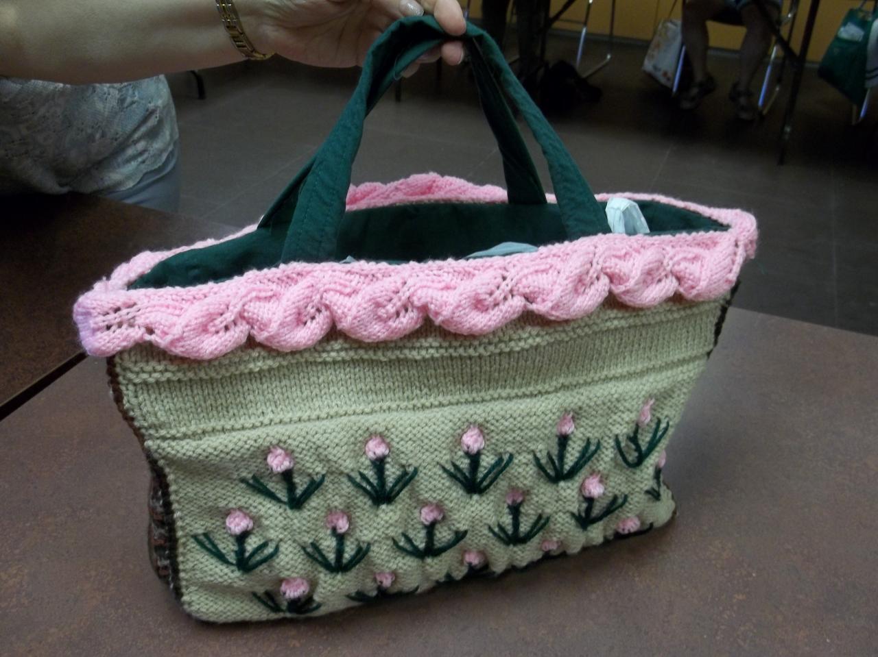 Sac de tricot ou fourre-tout, Yolande